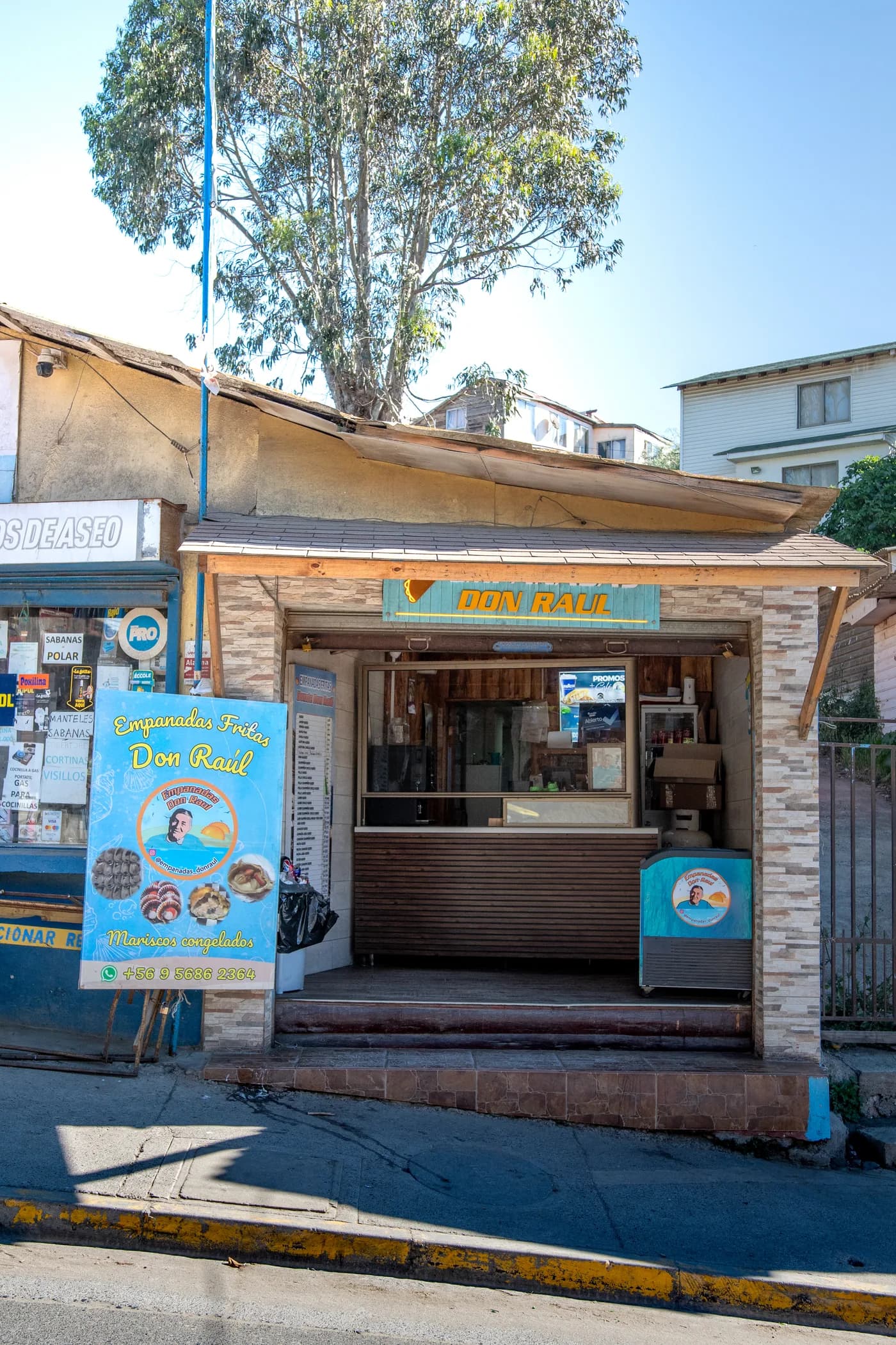 Local de Empanadas Don Raúl en Horcón